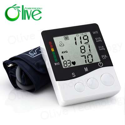 Electric Digital Blood Pressure  with LCD and START/STOP Button